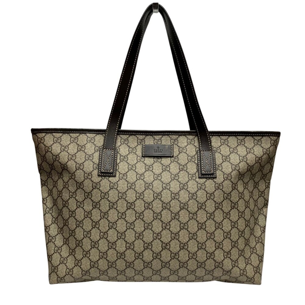 Gucci GG Supreme canvas tote bag, model number 211137